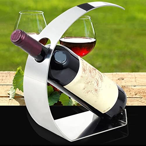 JUSHZ Tabletop Wine Rack Stainless Steel