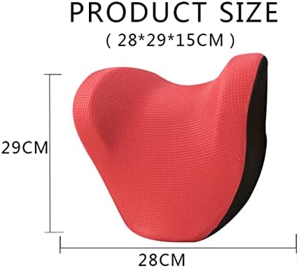 UOHLCX Mesh Headrest Seat Cushion with Memory Foam