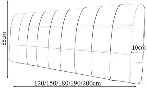 CHIAPERINI Reading and Bed Rest Pillow with Head Support and Waist Cushion