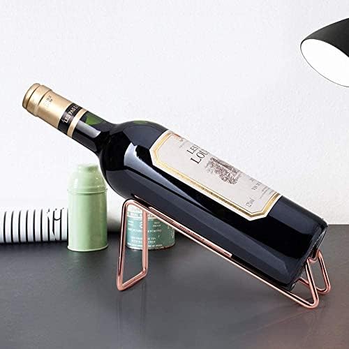 SuproBarware Wine Rack - Modern Stainless Steel Bottle Holder for Home
