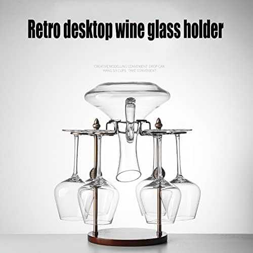 WORDFUN Wine Glass Hanging Rack Stainless Steel