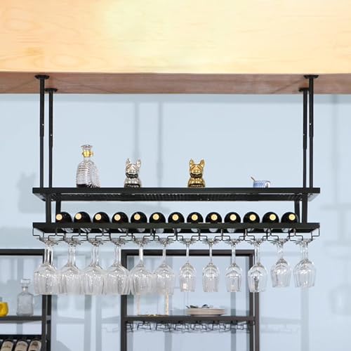 Whalebee Adjustable Wine Glass Holder Storage Rack