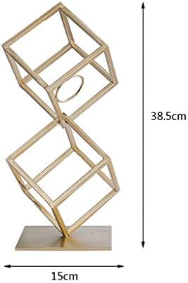 HASMI Modern Geometric Wine Rack for Home and Kitchen