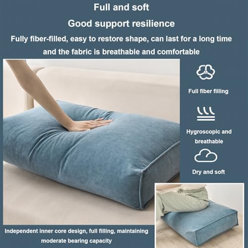 Yonwait Rectangle Headboard Pillow with Removable Cover