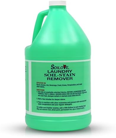 SOILOVE Stain Remover 128oz Triple-Acting Powerful Formula 1