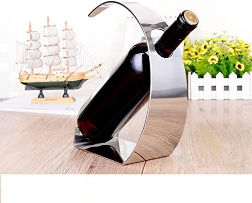 JUSHZ Tabletop Wine Rack Stainless Steel