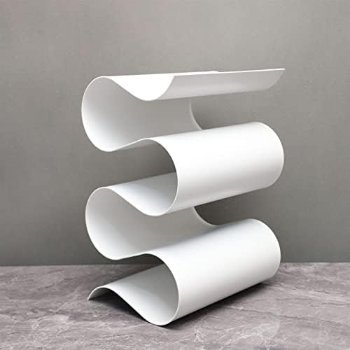 DYPA-AF12 White Metal S-Shaped Wine Rack