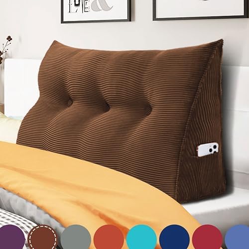 WOWMAX Rectangular Headboard Pillow with Back Support