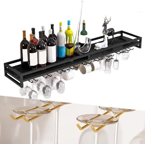 Whalebee Wall Mounted Wine Glass Rack 579 Rows