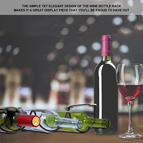 DECHOUS 2pcs Tabletop Wine Rack Holder