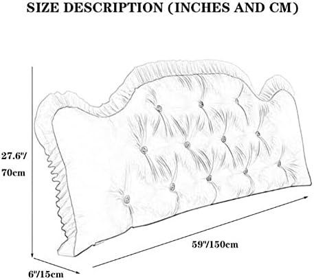 Cute Headboard Cushions with Removable Cover