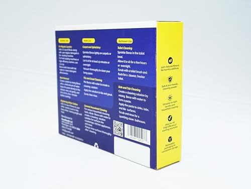 GuardH Borax Cleaner 750g 30 Sachets Natural Laundry Multi-Purpose Powder