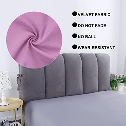 ZZYK Upholstered Headboard for King Size Bed - Purple