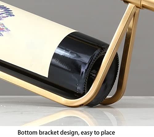 INKTUS Rustic Metal Freestanding Wine Rack