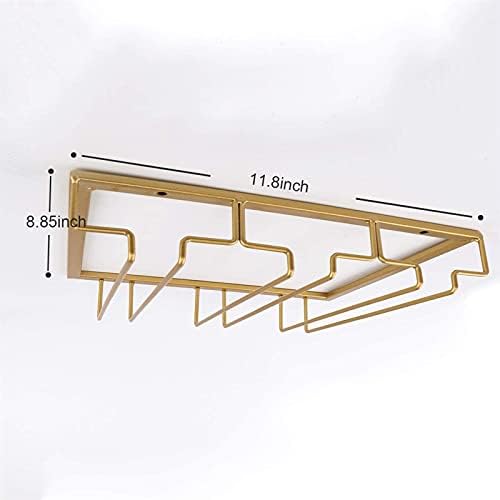 ZJDYDY 4 Slot Wine Glass Rack for Kitchen