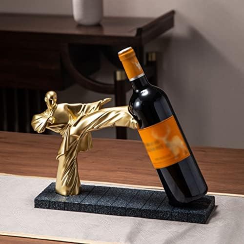 INKTUS Rustic Resin Wine Rack Decor