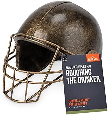 Foster Rye Football Helmet Bottle Holders Metallic