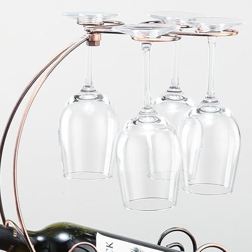 TINMIX Tabletop Wine Rack - Gold