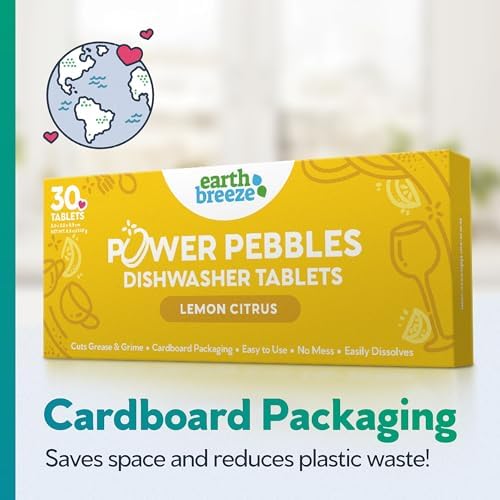 Earth Breeze Power Pebbles Dishwasher Tablets 3-Pack