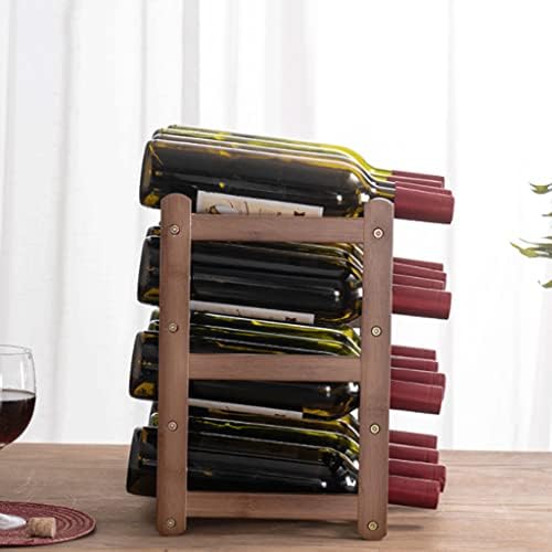 Habiba Premium Bamboo Wine Rack Multi-Layer Storage