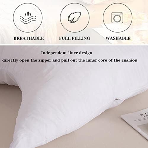 ZZYK Large Reading Pillow with Removable Cover Blue 59150cm