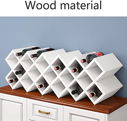 Generic Geometric Bottle Storage Rack for Home and Kitchen