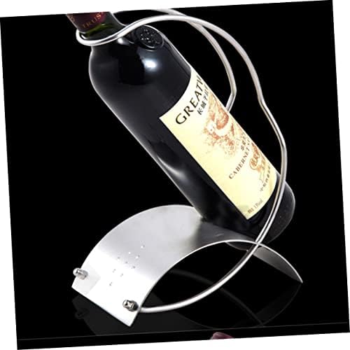 Mikinona Stainless Steel Wine Rack for Countertop Display
