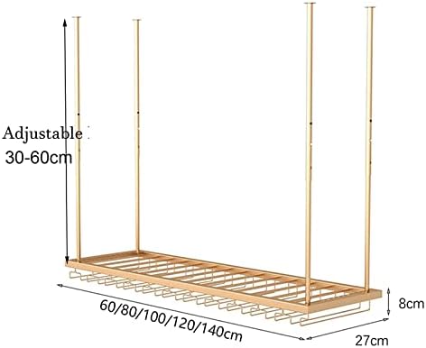 ALDEPO Wall-Mounted Wine Rack Metal Holder