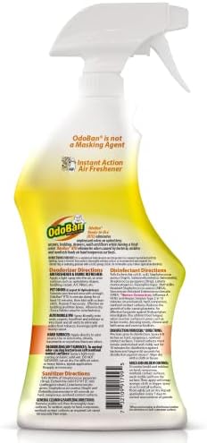 OdoBan Ready-to-Use Disinfectant with Citrus Scent 32 oz 1 Gallon Set