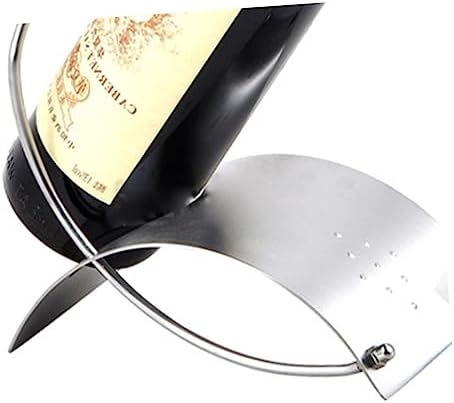 Mikinona Stainless Steel Wine Rack for Countertop Display