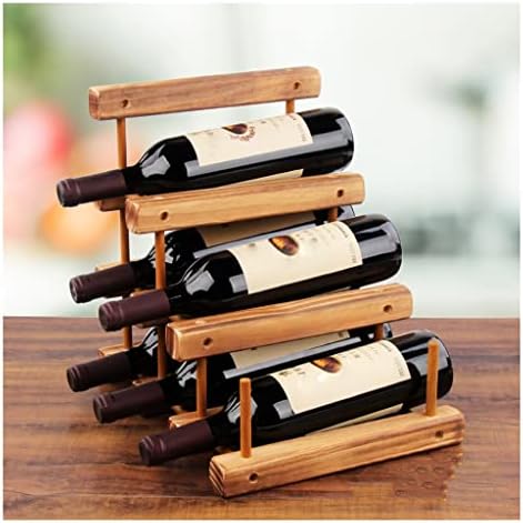 LYRWISHLTD Wooden Freestanding Wine Rack 1