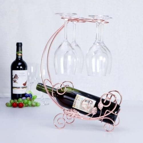 TINMIX Tabletop Wine Rack - Gold