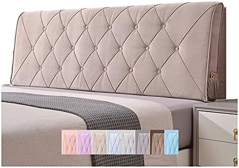 CHIAPERINI Liangjun Headboard Pillow Brown 200x60x10cm