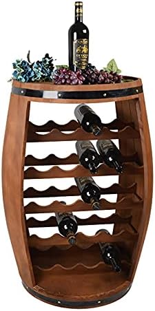TOMYEUS Large Freestanding Wooden Wine Cabinet