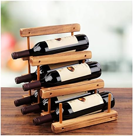 LYRWISHLTD Wooden Freestanding Wine Rack 1