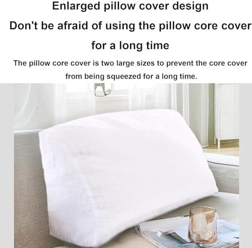 Yonwait Wedge Pillow Headboard Reading Support Pillow 1