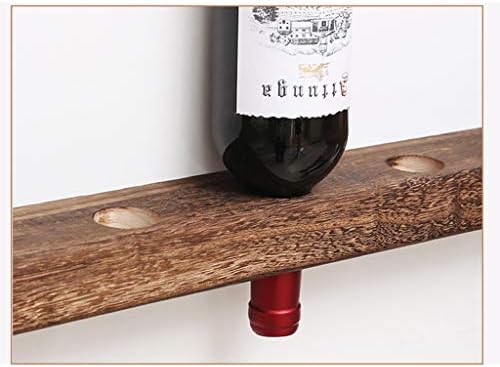 Suuim Wall Mounted Wine Rack 6 or 8 Bottle Organizer