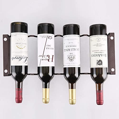 2 Tier Metal Wine Rack for 8 Bottles - Black