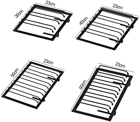 Suuim Metal Wine Glass Rack for Cabinet Bar Kitchen