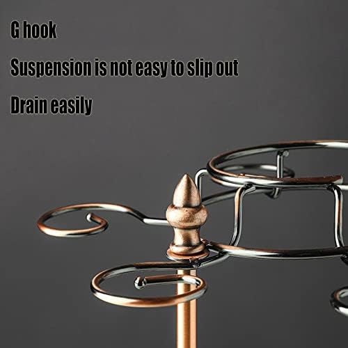WORDFUN Wine Glass Hanging Rack Stainless Steel