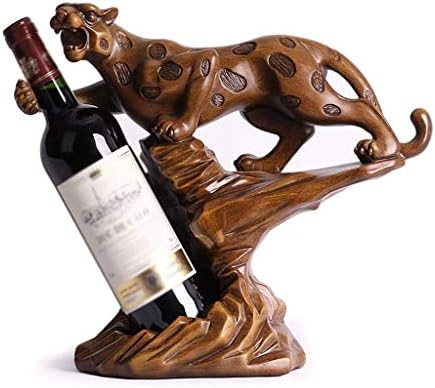 KINTEOK Cheetah Wine Rack Small Resin