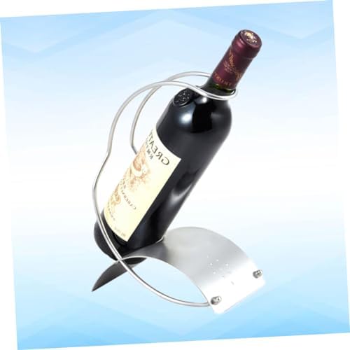 Mikinona Stainless Steel Wine Rack for Countertop Display