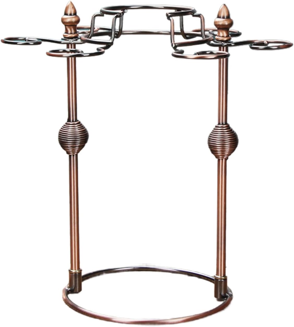 Modern Art Wine Glass Holder with 6 Glasses and 1 Decanter