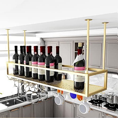 Sturdy Iron Wine Glass Holder with Adjustable Stemware Rack 1