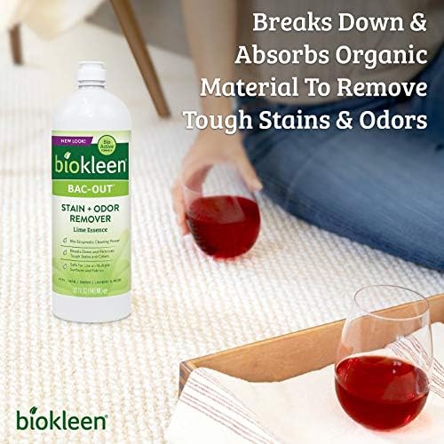 Biokleen Bac-Out Enzyme Stain Remover 32 Ounce