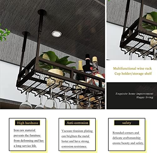 IOCCIOBB Wall-Mounted Wine Rack Holder