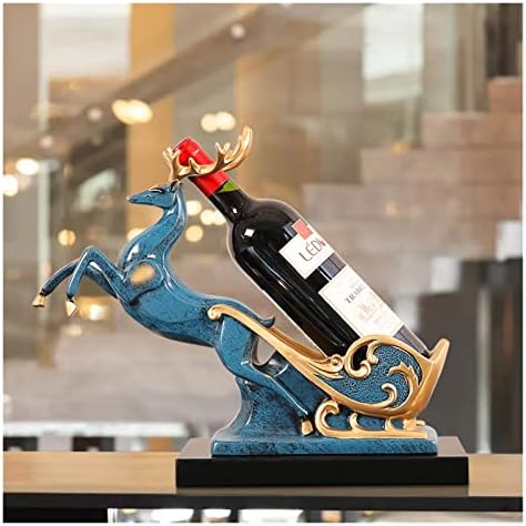 HASMI Tabletop Wine Rack Handmade Decor