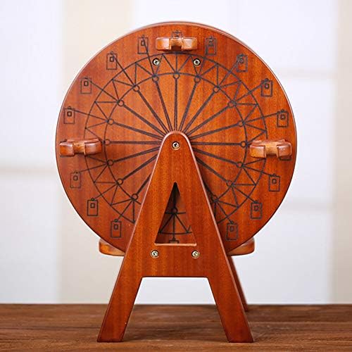 Ferris Wheel Wine Rack 6 Goblet Holder Home Decor