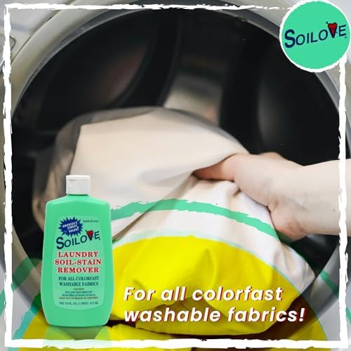 SOILOVE Stain Remover 128oz Triple-Acting Powerful Formula 1