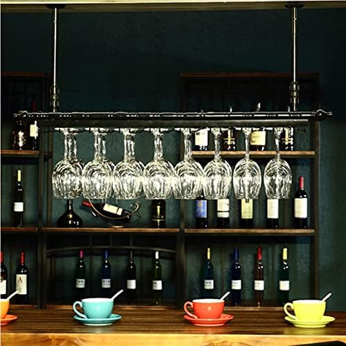 Suuim Ceiling Mounted Wine Holder with Storage